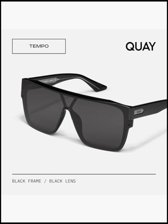 Shield Sunglasses Bundle with Case & Cleaning Cloth
